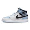 Pánske tenisky Air Jordan 1 Mid SE White Ice Blue Čierne DV1308-104