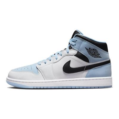 Air 1 Mid SE Wit IJsblauw Heren Sneakers Zwart DV1308-104