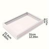 Wooden Shadow Box Display Box Home Decoration with Transparent Four Layer Hand Print Design