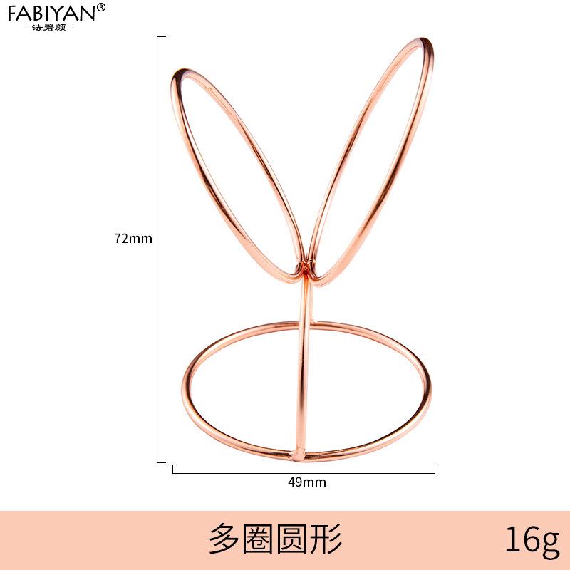 1 Stück Make-up Schwammhalter Make-up Metall Puderquastenständer Puderquasten Aufbewahrungsständer Schwamm Trockenständer Halter Trockengestell