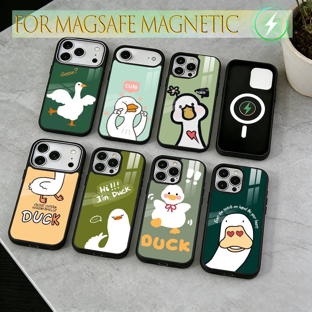 Chong Ya! Phone Case For iPhone17,16,15,14,13,12,11 Plus,Pro Magnetic For Magsafe Wireless Charging