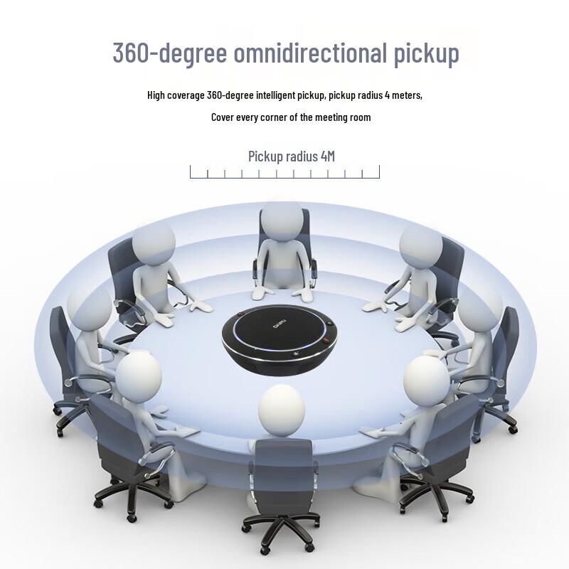 DAIPU USB Omnidirectional Conference Microphone & Speaker (CN version)
