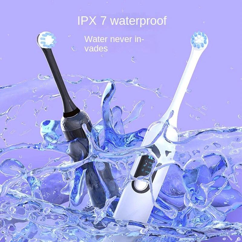 Elektryczna szczoteczka do zębów obracana o 360 stopni dla dorosłych i zestaw dla dzieci, ładowalna inteligentna szczoteczka elektryczna
