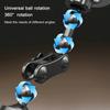 X036 Phone Holder with Magnetic Base Dual Ball Joint Arm Hands Free Bracket