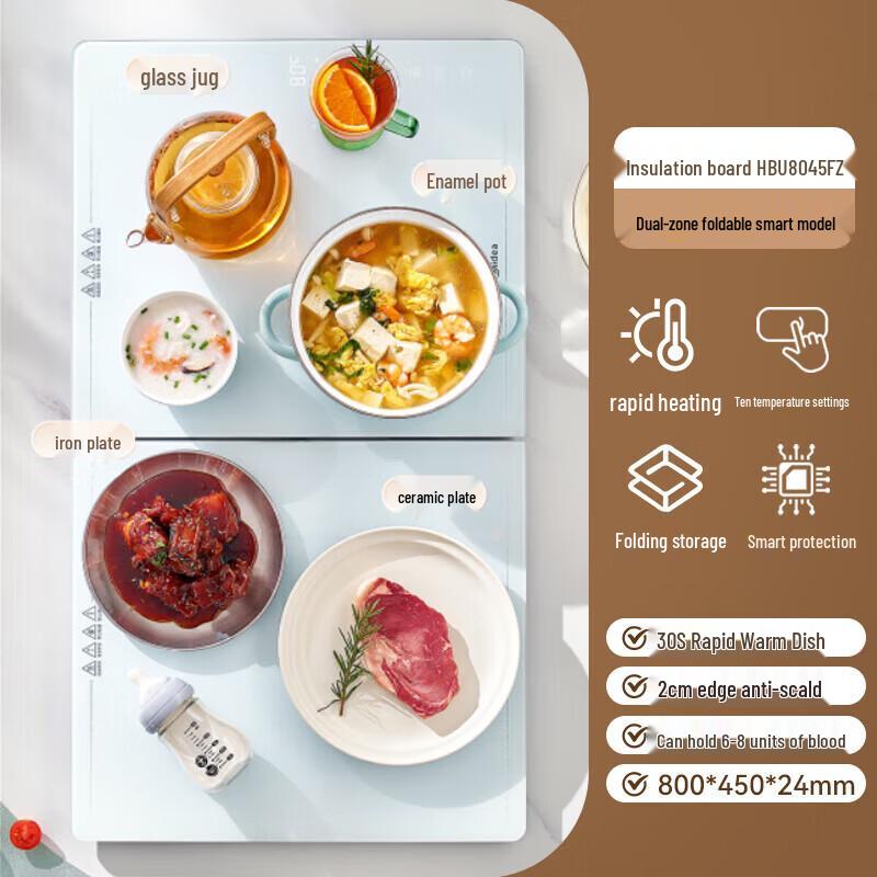 

Smart Foldable Food Warming Plate