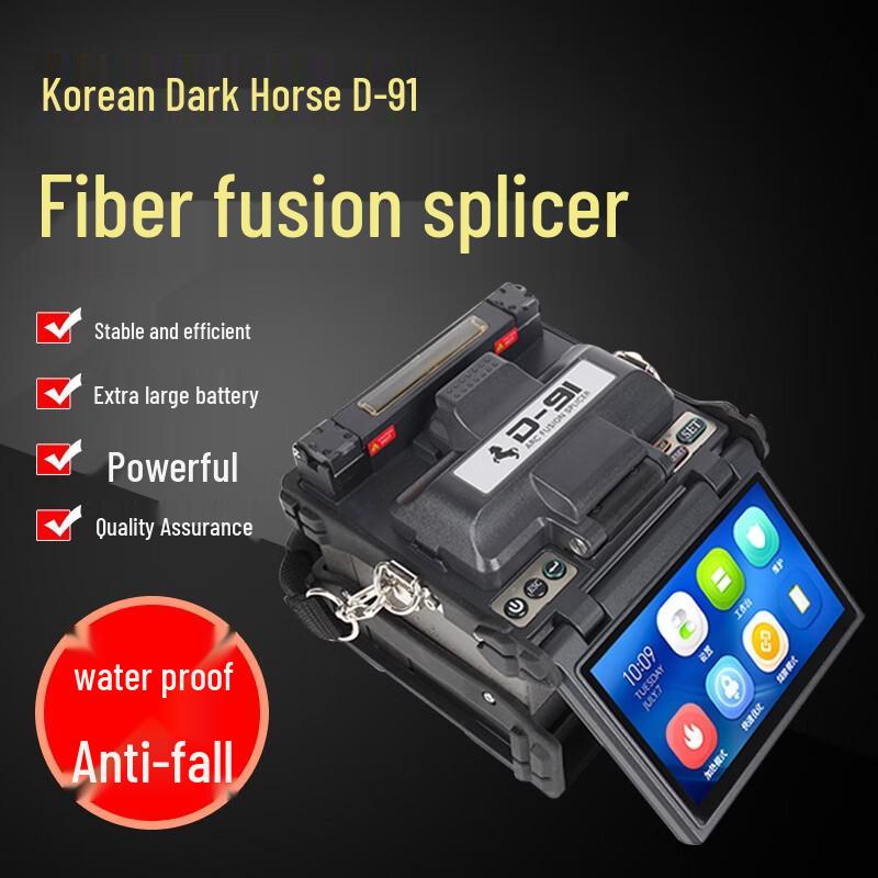 DIGFOR Black Horse D91 Fiber Optic Fusion Splicer