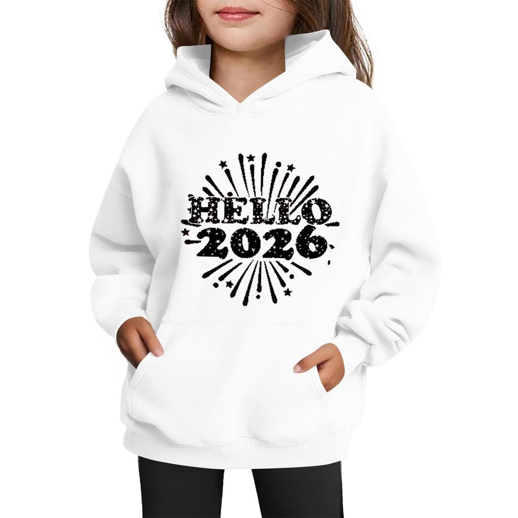 Sweatshirts For Teen Girls Hoodies Long Sleeve Drawstring Pullover Cute Printed Oversized Hoodie Christmas