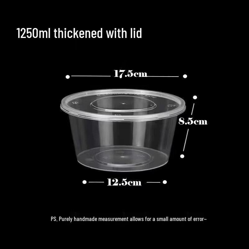 

Disposable Plastic Food Containers with Lids