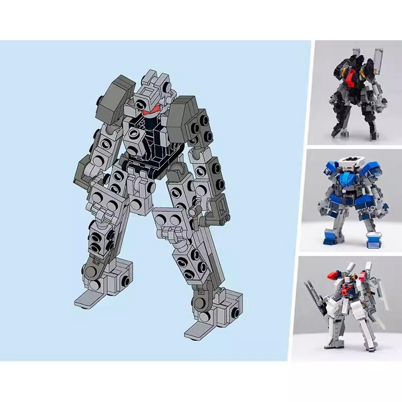 Mechanical Robot Assembly Building Blocks Children's Gift