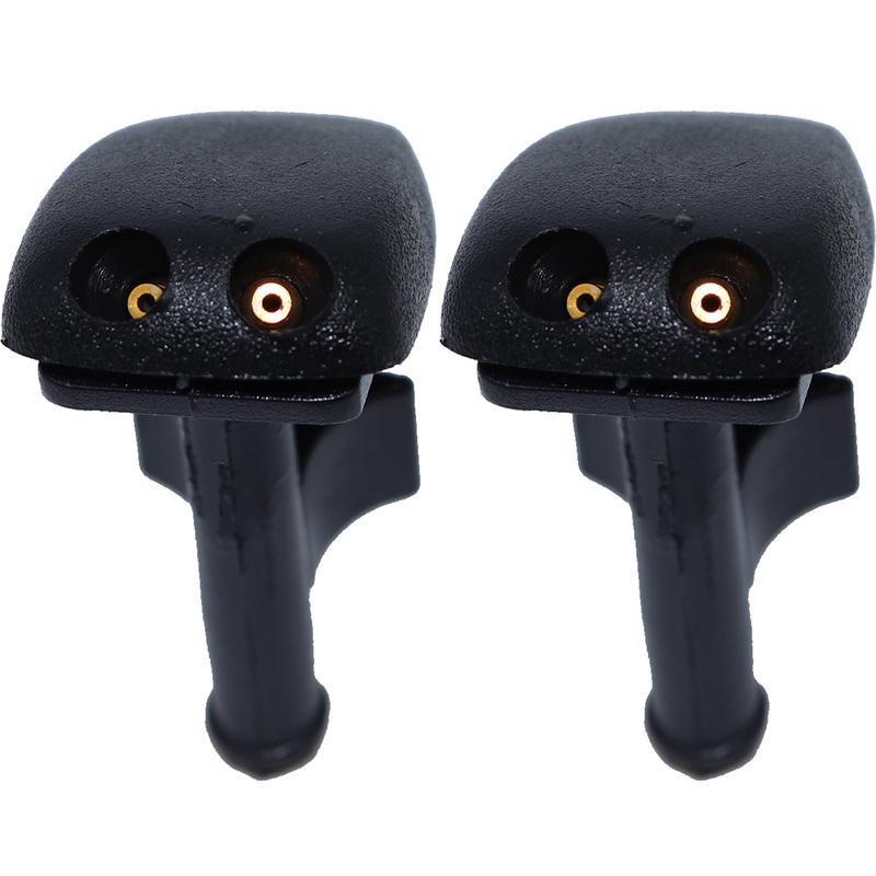 2X For BMW E36 Coupe 316i 320i 325i 318ti M3 Front Windshield Windscreen Window Wiper Washer Spray Nozzle Jets Kit Accessories