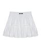 Nigaennikol Trendy Ruffle Mini Skirt_Ivory