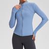 Lulu Women's Quick-Dry Yoga Jacket: Long Sleeve Cardigan for Running, Cycling, and Fitness - Perfect for Autumn and Winter