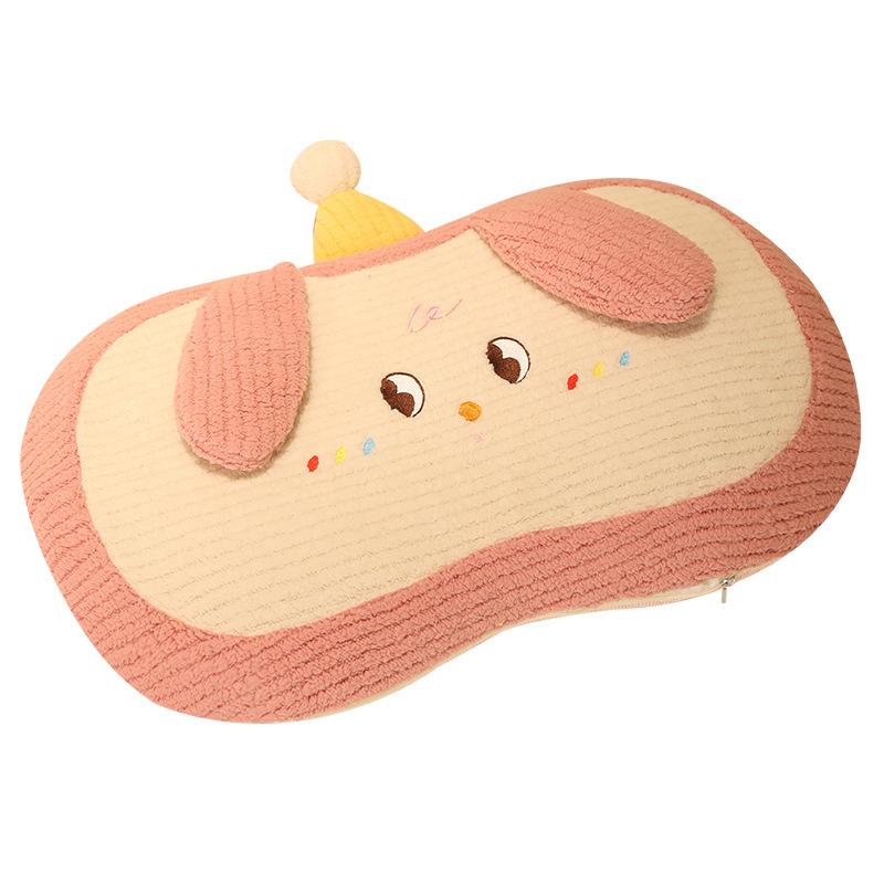 Removable And Washable Memory Cotton, Iced Doudou Pillow, Cartoon Girl Bed For Student Dormitory, Bedside Pillow Cushion