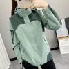 Women's Coat Joker Waterproof Windproof Single Layer Jacket Long Sleeve Zipper Sport Hooded Jackets Outwear