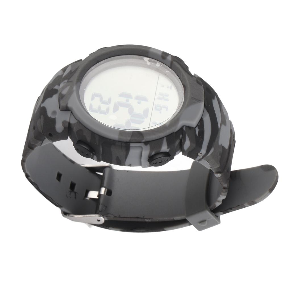 Digital Display Men Sports Electronic Watch Waterproof Multifunction Outdoor Night Light Sporting Watch