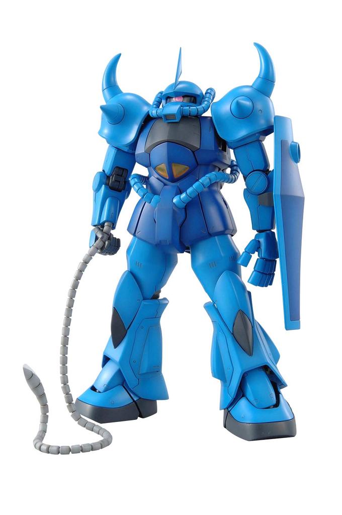 BANDAI SPIRITS MG Mobile Suit Gundam Gouf Maßstab Kunststoffmodellbausatz MS-07B Ver.2.0 1/100 Vorgefärbt