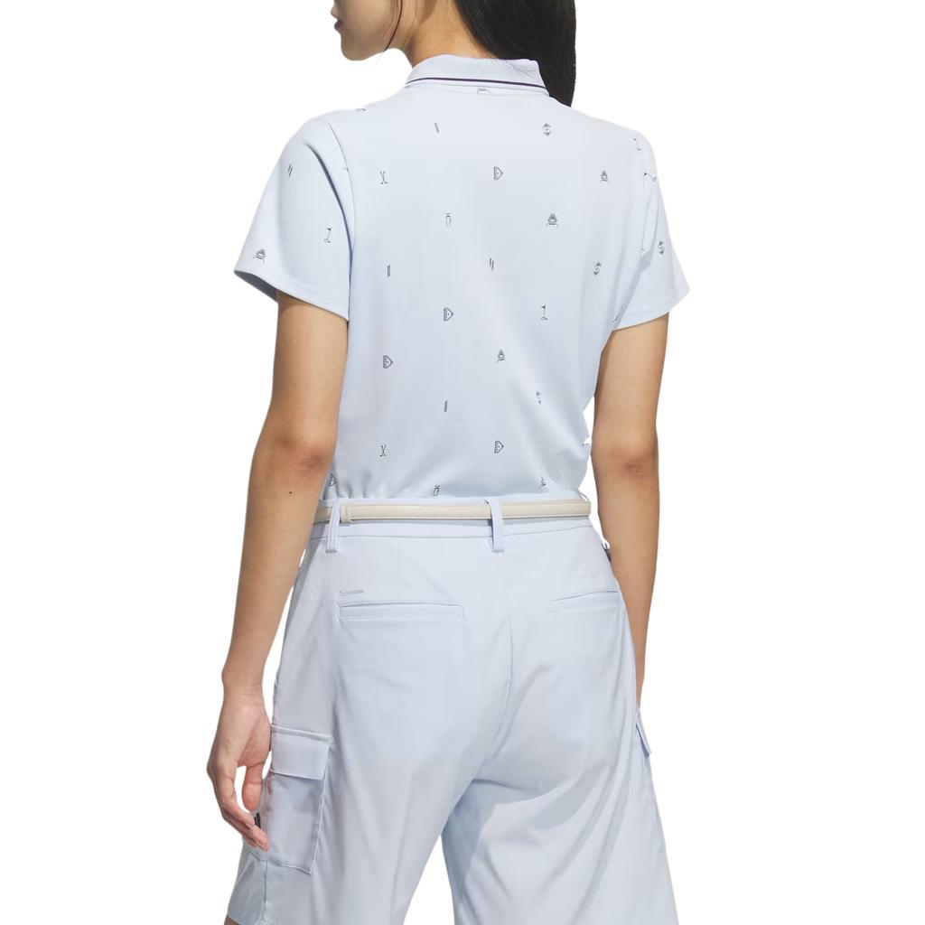 Adidas Performance Climacool Moisture-Wicking Polo Golf Shirt Women tops KB4749