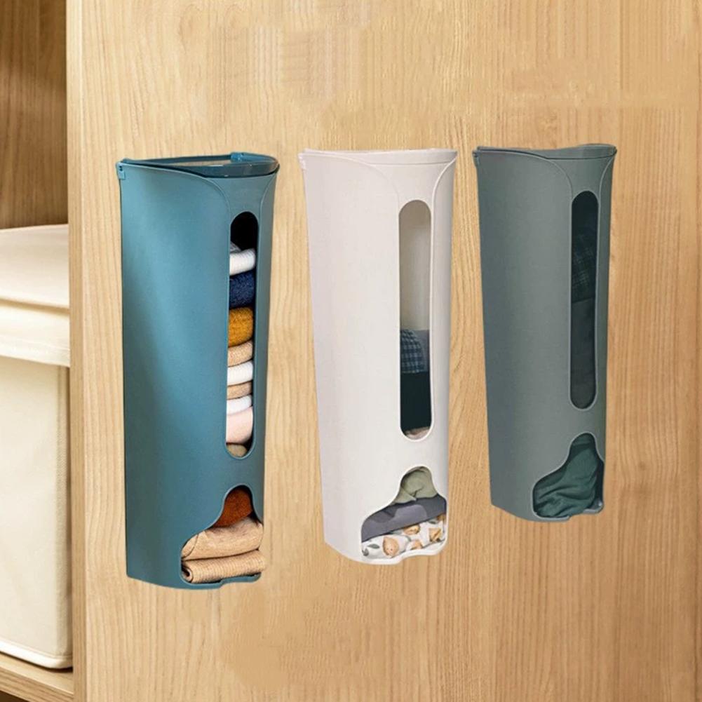 Huishoudelijke Wandmontage Ondergoed Opbergdoos Kast Hangend Keuken Vuilniszak Organizer Ruimtebesparende Vuilnisbak Houder Bak