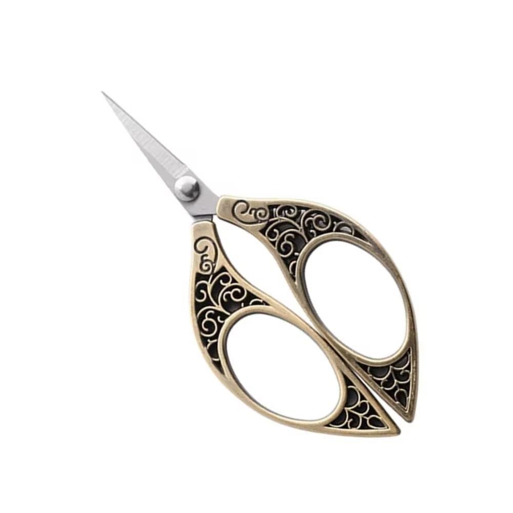Stainless Steel Sewing Scissors Vintage Style Small Hand Scissors  Embroidery