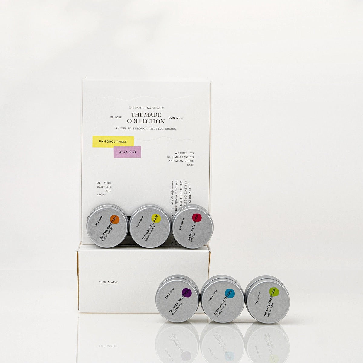 The Made Gel Neon Collection (6 Colors) set