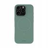 Sc Silicone Magnetic Case Iphone 16 Pro Dark Green