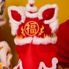 Nonwoven Chinese Lions Dance Hat DIY Lions Dance Cap Crafts Kit Chinese Dragon Head Cap Chinese New Year Decorations