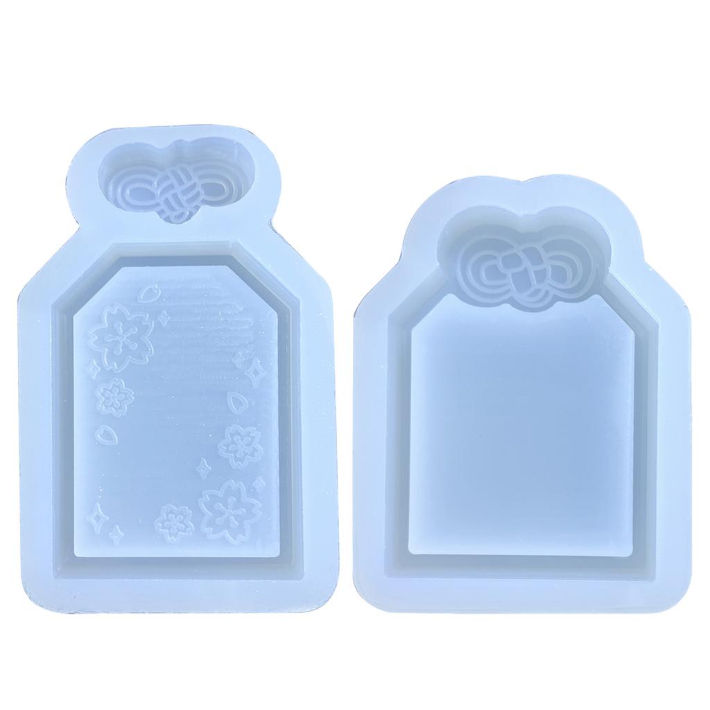 Clear Quicksand Cartoon Silicone Molds Resin Casting Shaker Mold Resin Epoxy Molds for DIY Crafts Pendant Jewelry Making