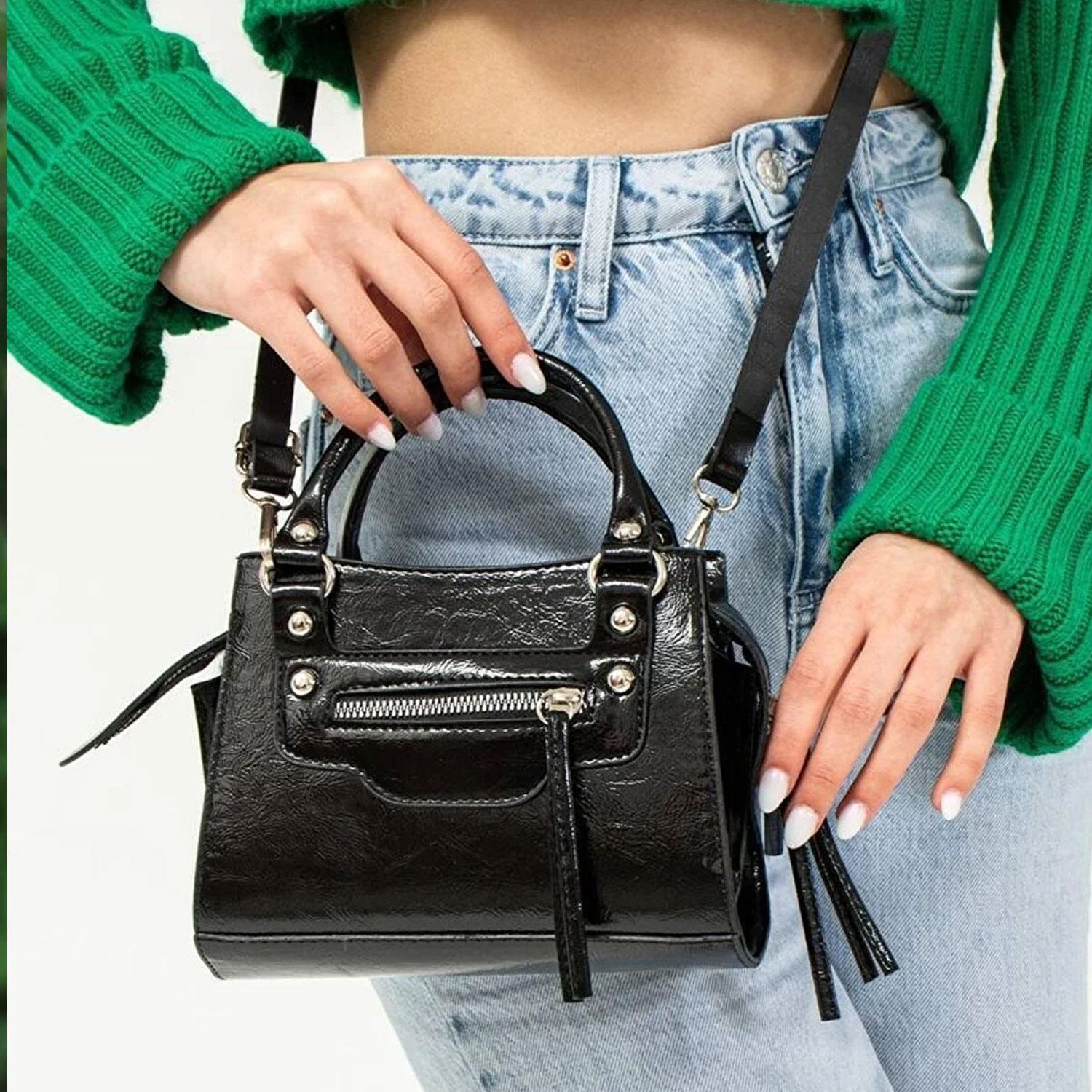 

Lederax Mini Tote Bag Клатч Сумка через плечо для женщин LD430