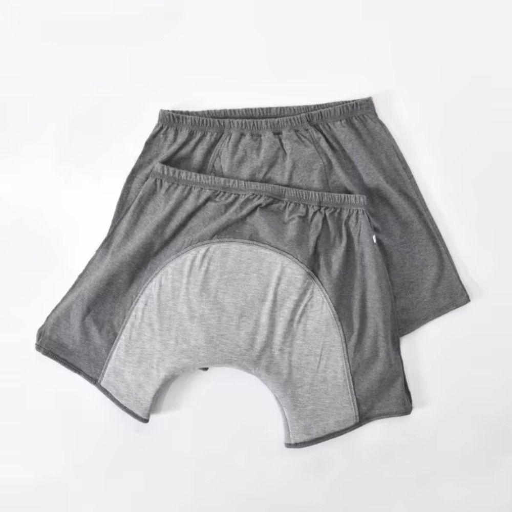 Antibacterial Washable Diaper Elastic Incontinence Underwear Absorbent Briefs Patient Use