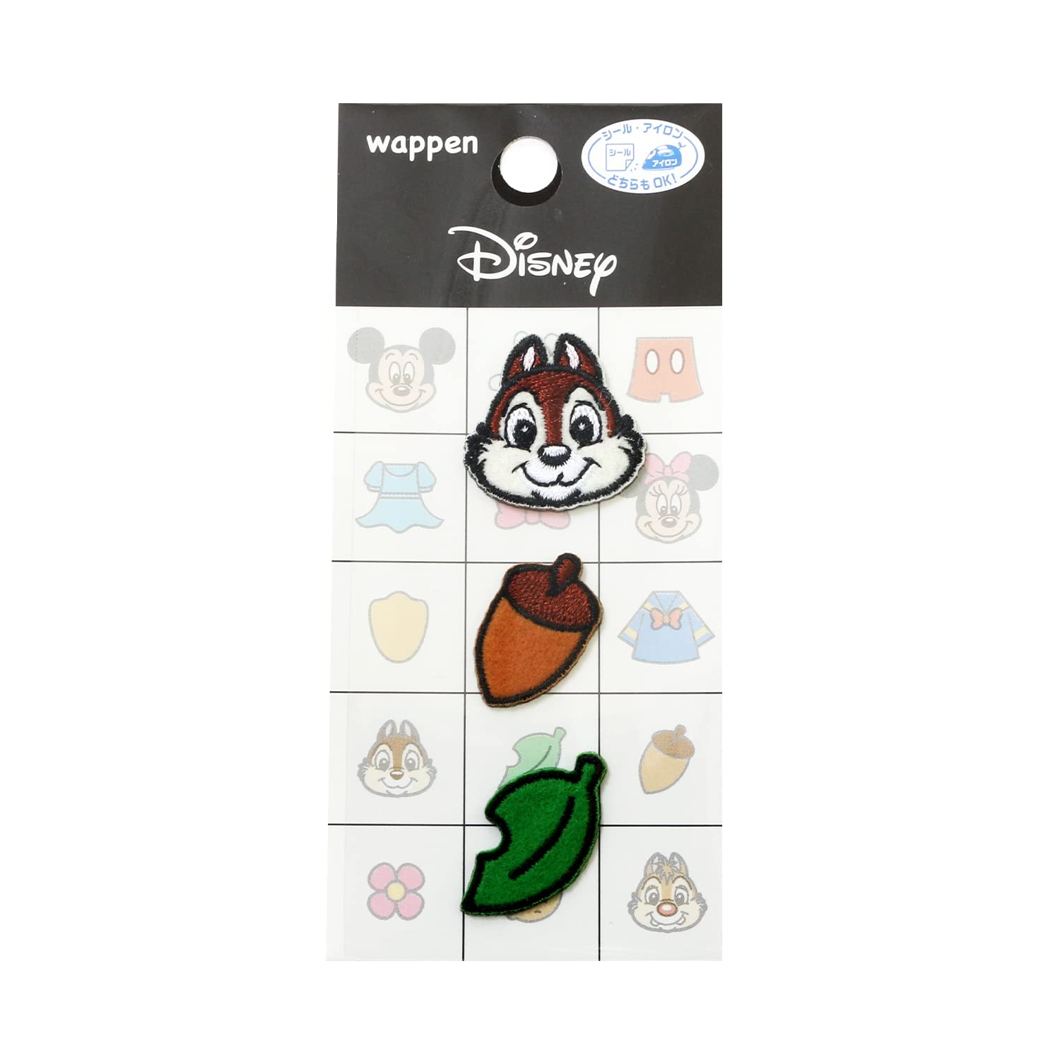 

Патч Pioneer Disney с 3 фишками Высота 25 x Ширина 25 мм MY6502-MY503