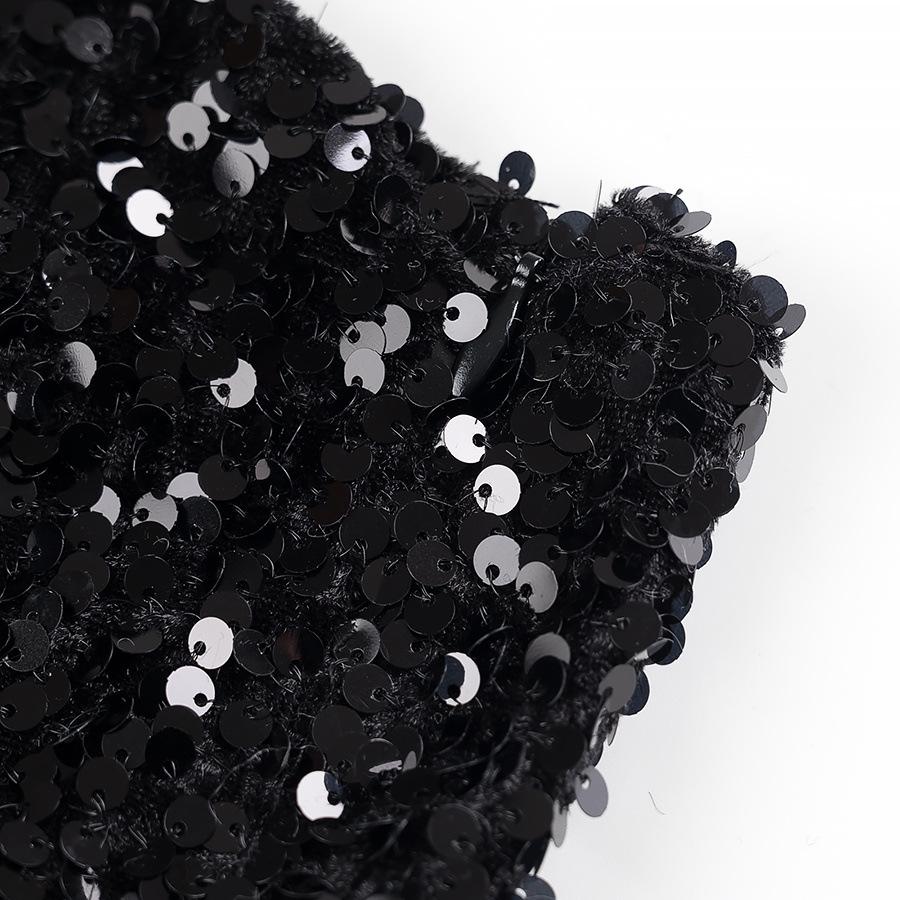 2025 Spring Women's European & American Style Sequined Balloon Dress 9808574