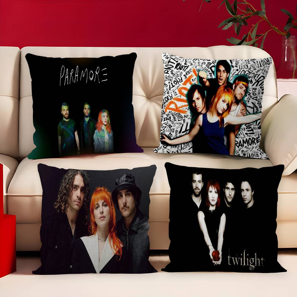 Band P-Paramore Cushion Cover Decorative Pillow Sofa Home Decor Case Pillow Cases