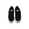 Puma  Basket Platform Strap Velvet Rope - Black Women Sneakers White 364068-01