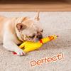 Funny Screaming Chicken Pet Dog Chew Toys Squeeze Sound Molar Chew Toys for Small Medium Large Dogs Chicken Pet Dog Toy Puppy St Practical Use