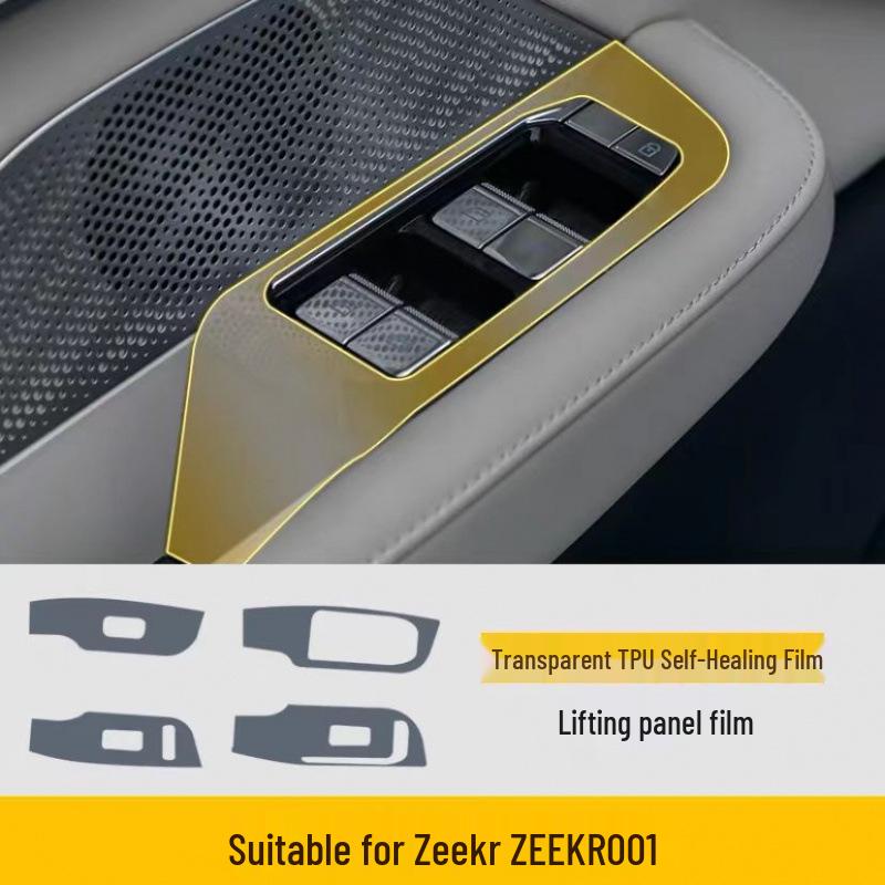 Zeekr 001 (2021-2025) Interior Console Sticker & Screen Protector.