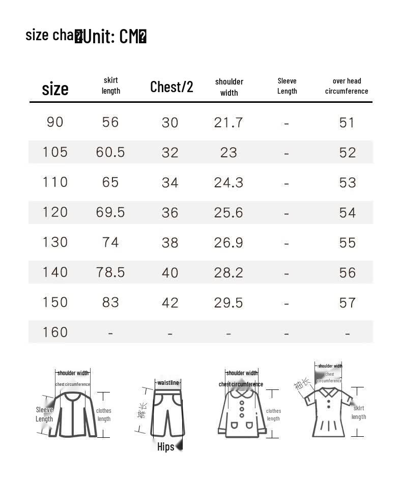 MOMOCO Girls' Summer A-Line Dress with Original Illustration