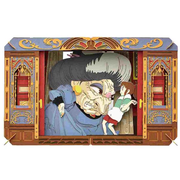 

Ensky Paper Theater Spirited Away Let Me Work Here Paper Body H100 x W160 x D42mm Size