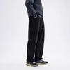 NVG·YOUNG Men's Fleece Lined Drawstring Curved Leg Sweatpants