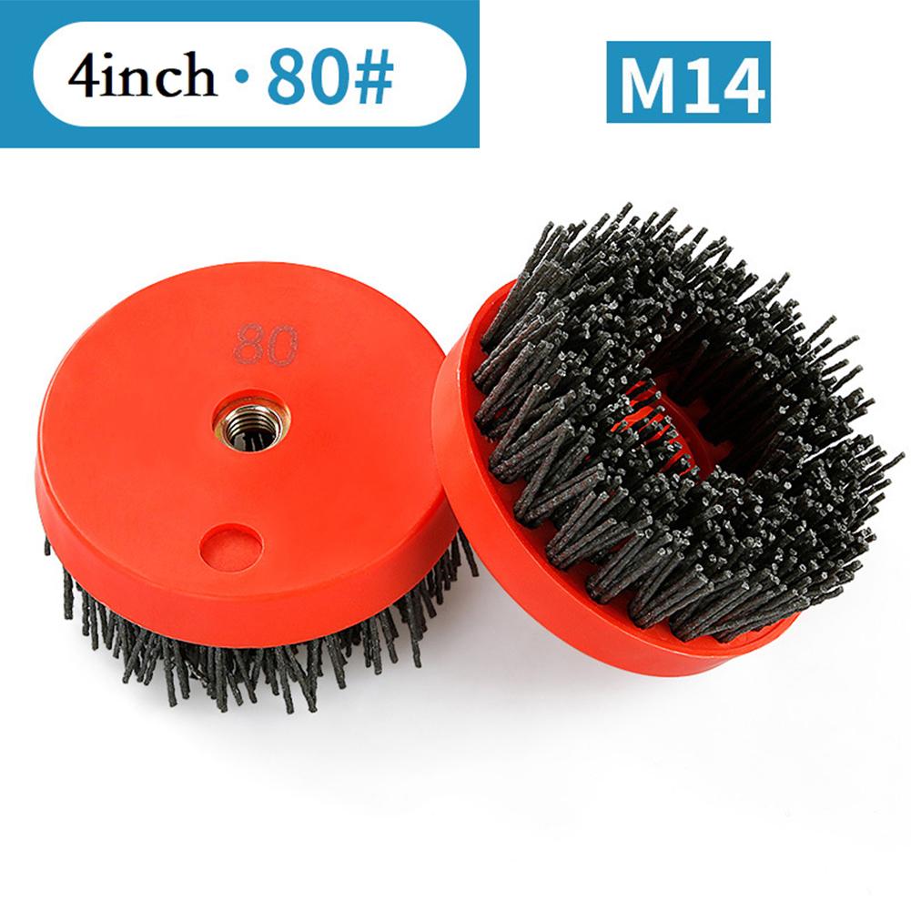 Cleaning Tool Grinding Tool Polishing Tool Brush Abrasive Brush Antique Brushes Nylon Brush 36 3000 4inch 110mm Red Color