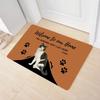 Cute Cat Welcome Doormat Machine Washable Anti-slip Floor Mat Home Decor Living Room Bedroom Kitchen Entrance Foot Mats