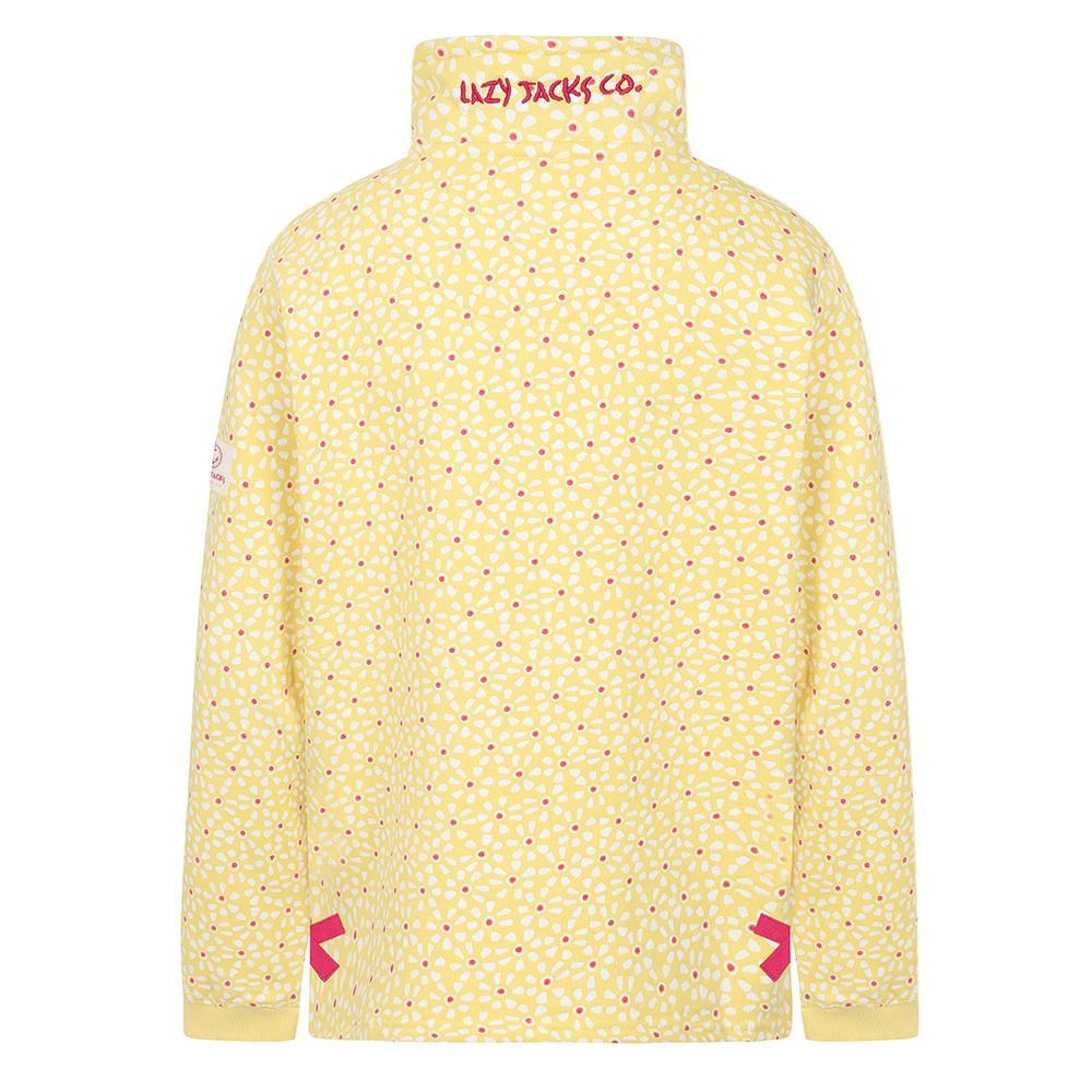 Lazy Jacks Girls Printed Quarter Zip Sweatshirt