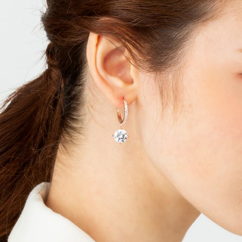 ELLE Jewelry 14K Bling Day Earrings (gold Pin) ELGPEE320