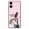 For Moto G85 5G Case TPU Space Soft Silicone Back Cover Phone Cases For Motorola Moto E14 MotoG85 Wolf Protective Cool funda