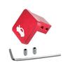 Hood Opener Control Handle  Aluminum Interior Release Part with Set Screws and Drive Key Repair for 1996-2011 Fitment
