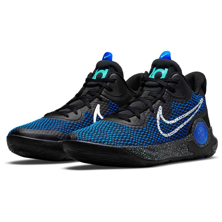 New Nike KD Trey 5 IX EP 'Black Racer Blue' CW3402-007