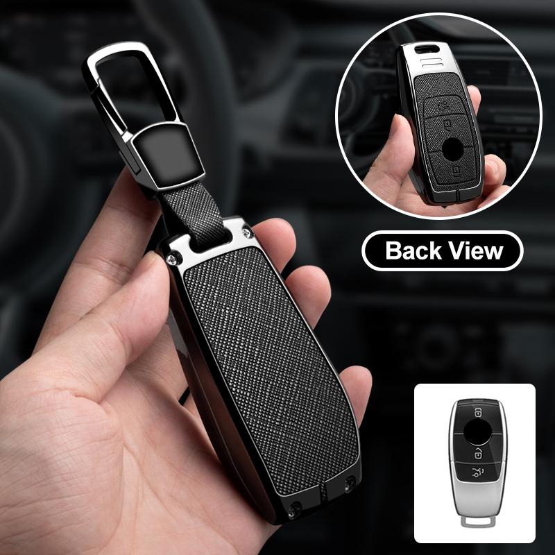 3/4 Button Zinc Alloy Car Key Cover Case For Mercedes-Benz A220 E63S Amg E-Class Gle 350 4Matic E300 E400 E43 W213