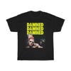 The Damned Punk Rock 77 Vintage Unisex Adult T-Shirt Unisex Heavy Cotton Tee
