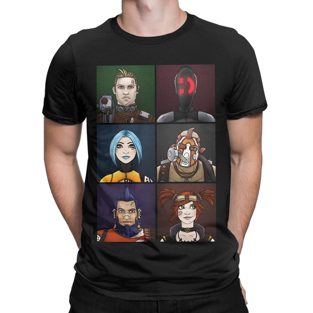 bBorderlands Hunters Funny 100 Cotton TShirt bBorderlands Tees Tops For Unisex