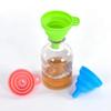 S/M/L Kitchen Silicone Collapsible Funnel Set of 3 Foldable-Cooking for Filling Bottles Perfume Capsules Fry Oil Filter