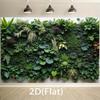 Tapeçaria de Parede de Planta Tropical Realista, Jardim Vertical Exuberante com Samambaias e Folhagem para Pendurar na Parede
